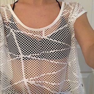 NWOT Fishnet T-shirt